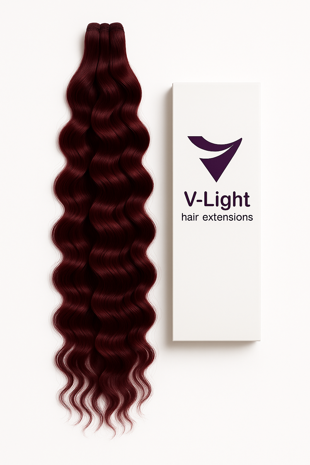 V-Light – Extensions 100 % Naturelles pour une Chevelure Sublime et Professionnelle