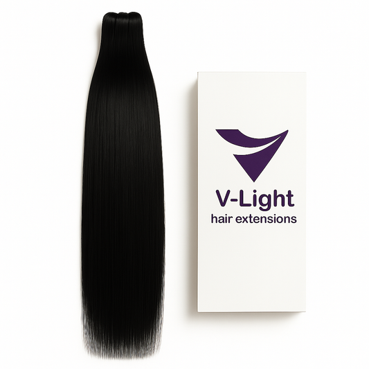 V-Light – Extensions 100 % Naturelles  pour une Chevelure Sublime et Professionnelle